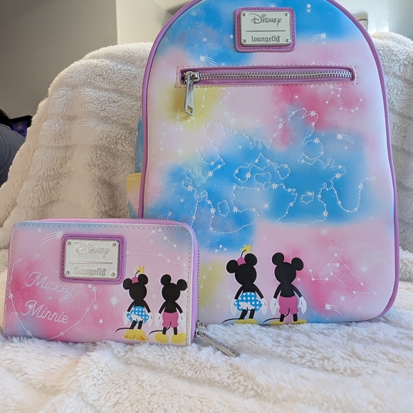 disney mini backpack with wallet Amazon.com: Buddy Bag Clip Set - Bundle 3 Mickey Minnie & Stitch Keychain Pouches, Stickers and Door Hanger The only one that might compare is your relationship with ice cream First Look ! Loungefly Disney